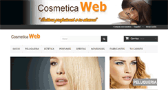 Desktop Screenshot of cosmeticaweb.com